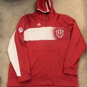 Indiana Hoosiers Adidas Sweatshirt Hoodie